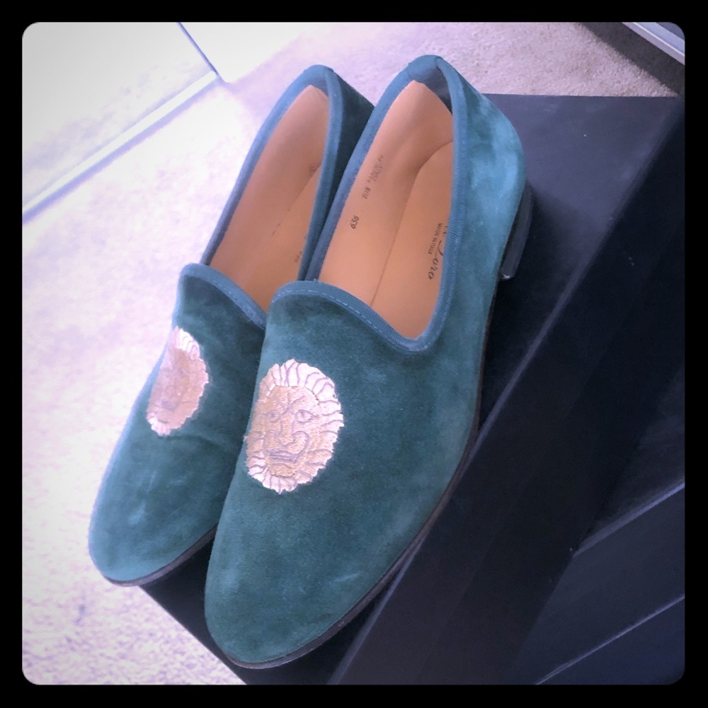 Sz 10.5 Green Del Toro slipper